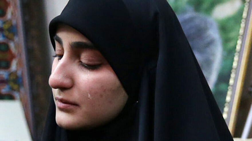Zeinab Soleimani. Credit: Wikimedia Commons via Khamenei.ir.
