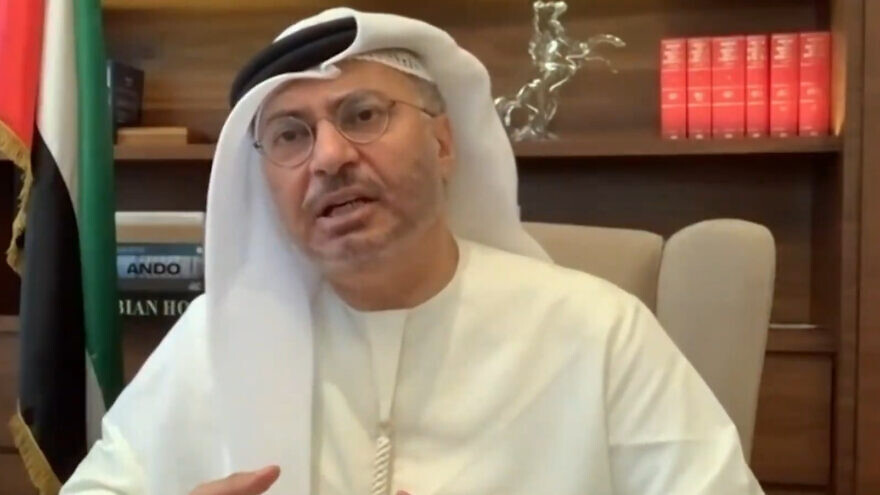 United Arab Emirates Minister of State for Foreign Affairs Anwar Gargash speaks with the AJC's Jason Isaacson about the UAE’s efforts to promote regional stability and interfaith cooperation. Source: Screenshot.