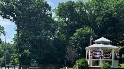 A gazebo in the Village of Airmont in Rockland County, N.Y. Photo by Faygie Holt.