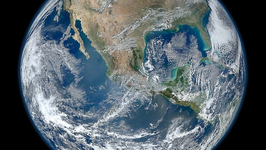 An image of the Earth taken from the VIIRS instrument aboard NASA's Earth-observing research satellite, Suomi NPP, on Jan. 4, 2012. Photo: Norman Kuring/NASA/NOAA/GSFC/Suomi NPP/VIIRS.