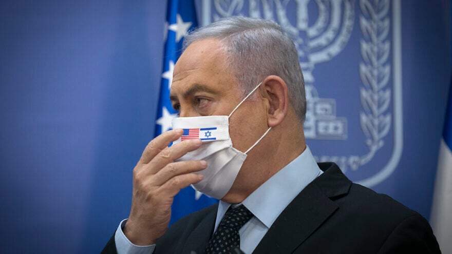 Israeli Prime Minister Benjamin Netanyahu, June 30, 2020. Photo by Olivier Fitoussi/Flash90.