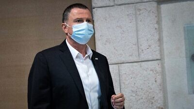 Israeli Minister of Health Yuli Edelstein, July 15, 2020. Photo by Yonatan Sindel/Flash90.