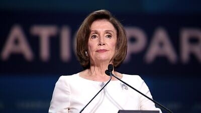 Speaker of the House Nancy Pelosi with attendees at the 2019 California Democratic Party State Convention at the George R. Moscone Convention Center in San Francisco, California. Credit: Gage Skidmore via Wikimedia Commons.