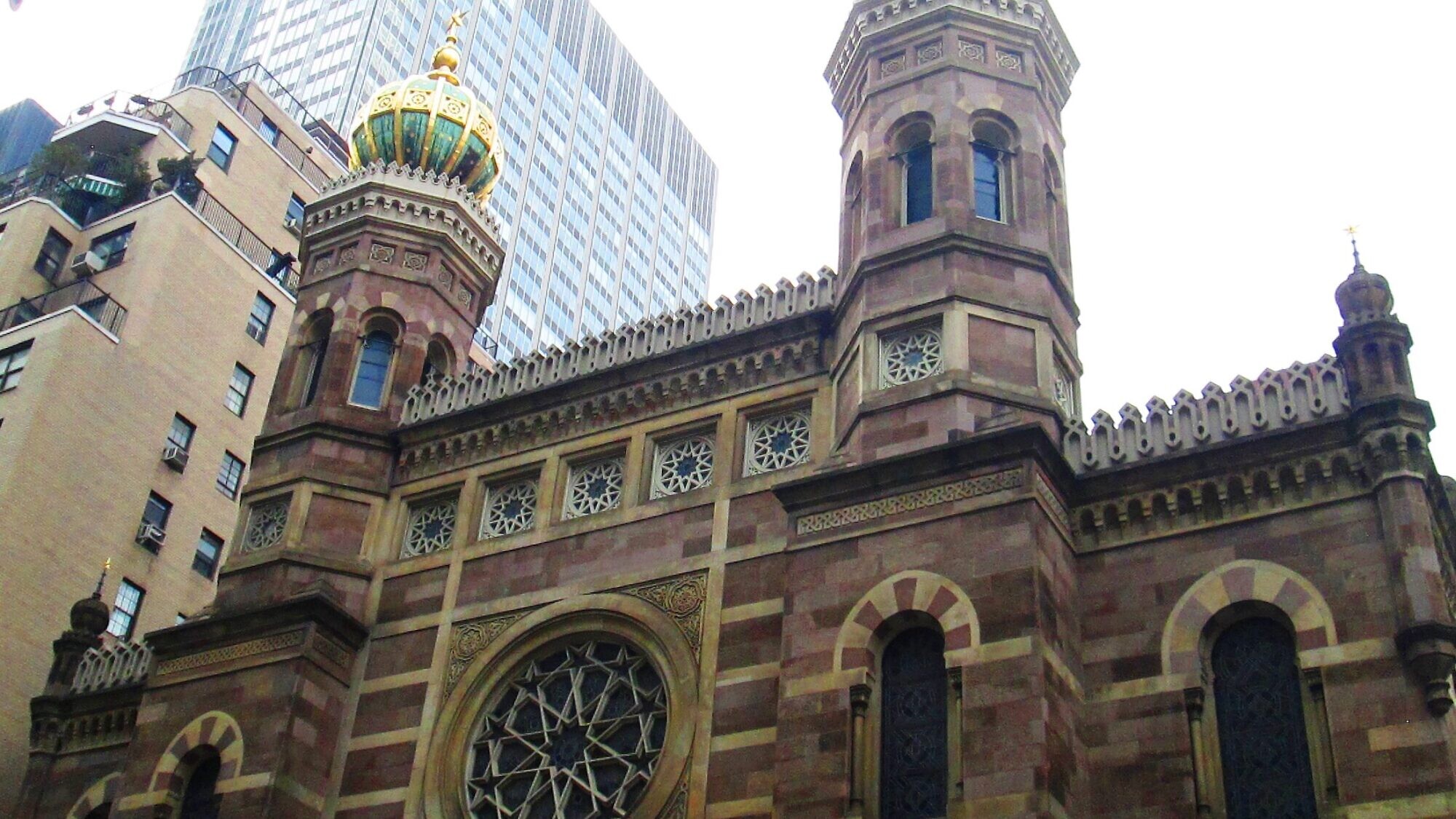 The Central Synagogue in New York City. Credit: Wikimedia Commons.