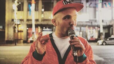 American rapper Kosha Dillz (aka Rami Matan Even-Esh). Credit: Kosha Dillz via Facebook.
