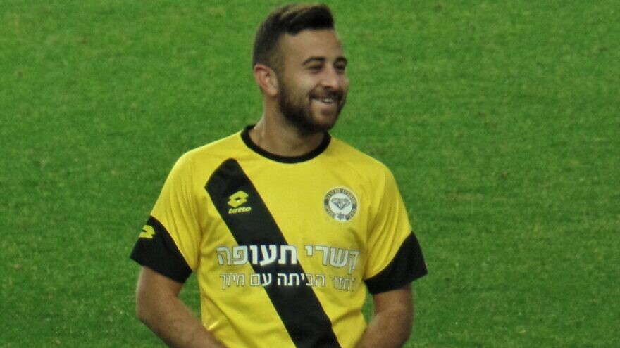 Israeli soccer player Dia Saba. Credit: Adir Benyamini via Wikimedia Commons.