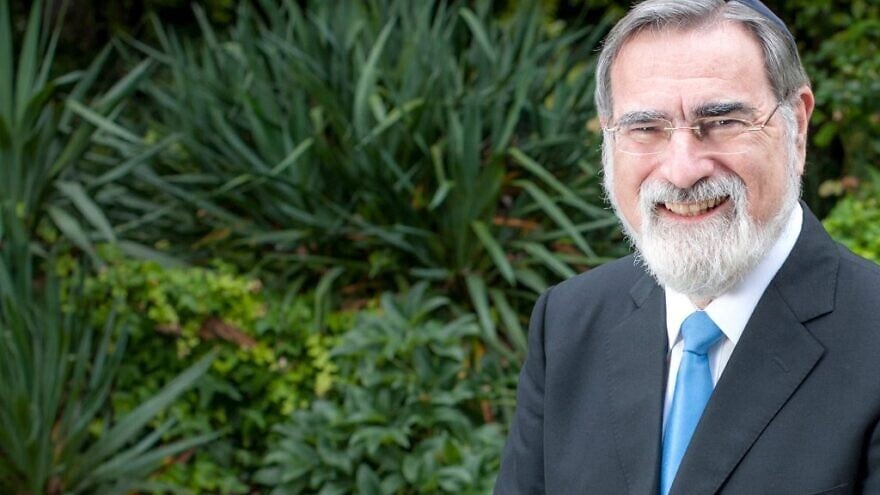 Former Chief Rabbi of the United Kingdom Jonathan Sacks. Credit: Office of Rabbi Sacks (rabbisacks.org/about-us/).