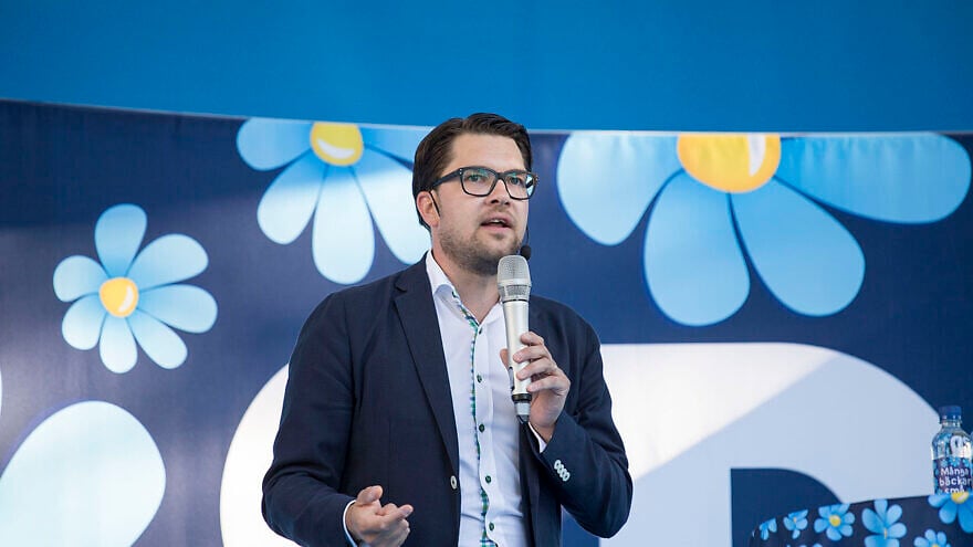Jimmie Åkesson, a Swedish politician and author, has served as leader of the Sweden Democrats since 2005. Credit: Wikimedia Commons.