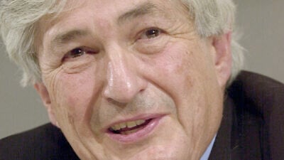 James D. Wolfensohn, former president of the World Bank Group, 2003. Credit: Wikimedia Commons.