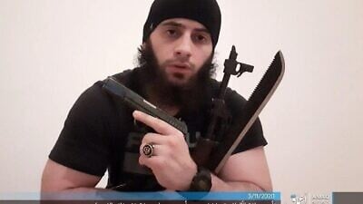 A photo of the main suspect in the deadly terror attack in Vienna on Nov. 2, 2020, released by the Islamic State terror group via its Amaq News Agency on Nov. 3, 2020. Credit: Amaq News Agency.