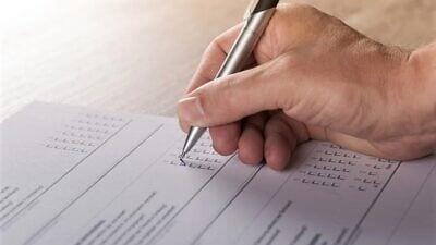 Voter ballot. Credit: Pixabay.