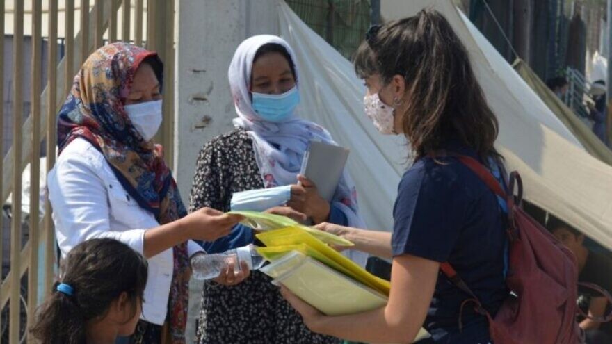 An IsraAID worker in Guatemala. Credit: Courtesy.