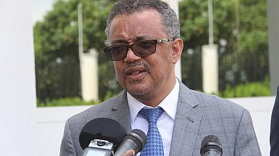 World Health Organization Director-General Tedros Adhanom Ghebreyesus, Nov. 6, 2018. Credit: MONUSCO photos via Wikimedia Commons.