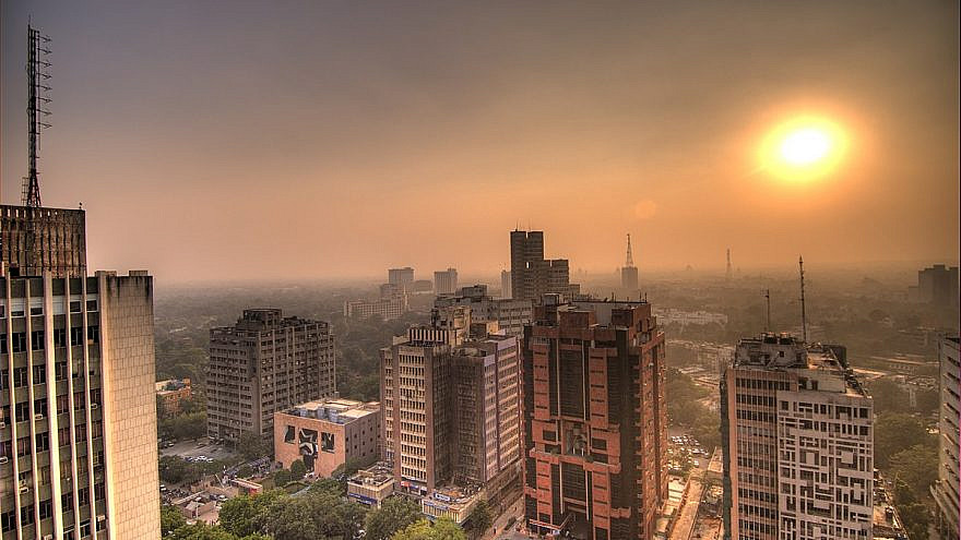 New Delhi, India. Credit: Wikipedia.