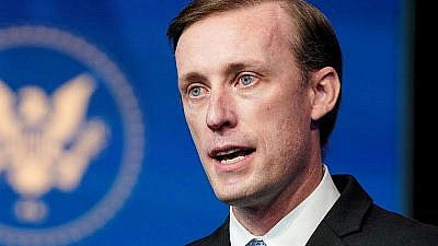 U.S. National Security Advisor Jake Sullivan. Source: Screenshot.