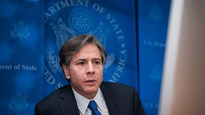 Antony Blinken in 2015 at the U.S. State Department. Credit: Perfect 5hot/Shutterstock.com