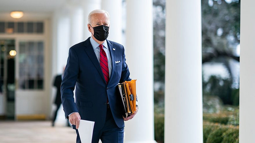 U.S. President Joe Biden at the White House. Jan. 28, 2021. Source: U.S. President Joe Biden/Facebook.