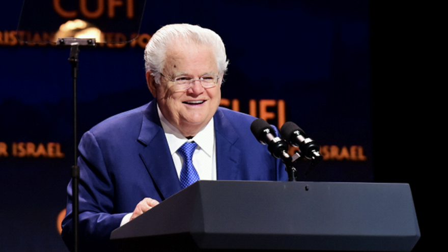 Pastor John Hagee. Credit: CUFI.