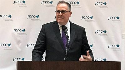 Executive director of the Boston JCRC Jeremy Burton. Source: Boston JCRC via Twitter.