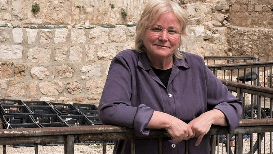 Israeli archeologist Eilat Mazar. Source: Screenshot.