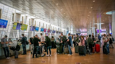Ben-Gurion International Airport, April 18, 2021. Photo by Yossi Aloni/Flash90.