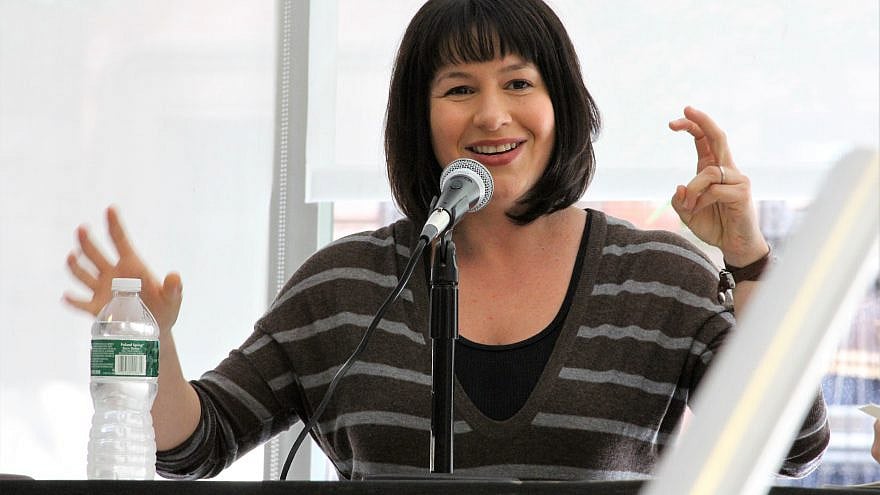 “New York Times” columnist Michelle Goldberg, Sept. 23, 2012. Credit: Joann Jovinelly (editrrix) from New York City via Wikimedia Commons.