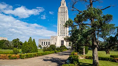 The Louisana State Capitol building. Credit: Fred LaBounty/Shutterstock.