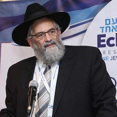 Irving Lebovics, co-chairman of Am Echad. Credit: Courtesy.