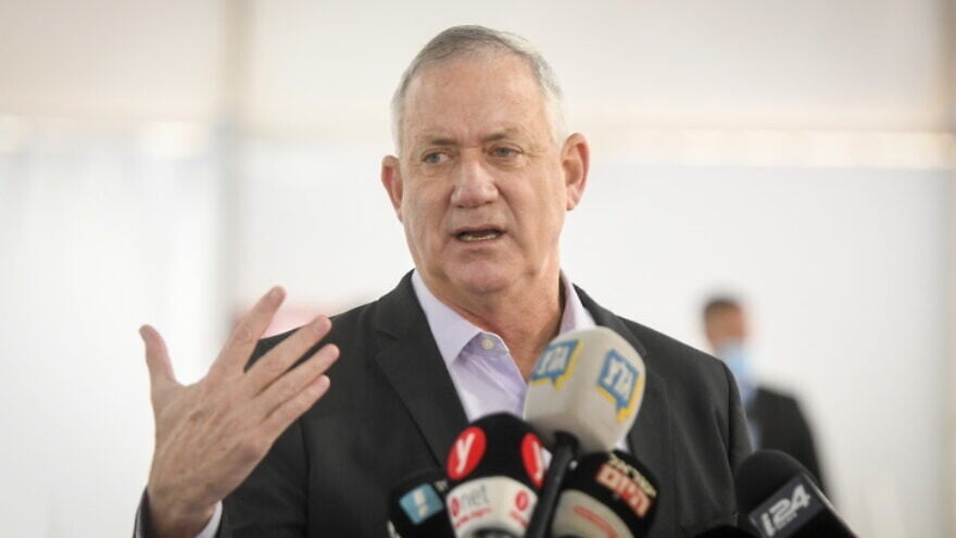 Israeli Minister-without-Portfolio Benny Gantz. Credit: Flash90.