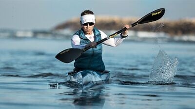 Israeli Paralympic athlete Pascale Bercovitch. Credit: Courtesy.