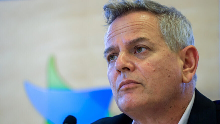 Israeli Health Minister Nitzan Horowitz attends a press conference in Jerusalem on Aug. 29, 2021. Photo by Olivier Fitoussi/Flash90.