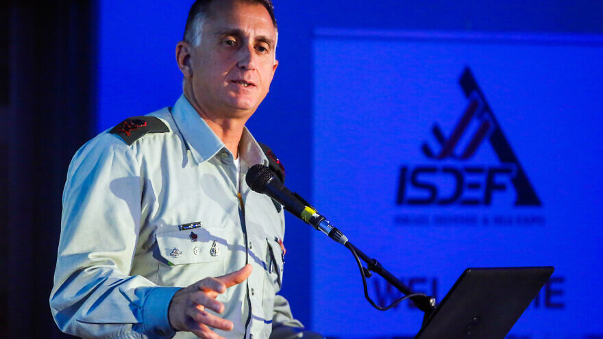 IDF Maj. Gen. Tamir Heiman at an Israel Intelligence Heritage conference in Tel Aviv on June 5, 2019. Photo by Flash90.