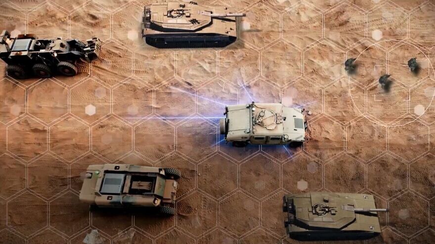 An illustration of the Carmel future combat vehicle. Credit: Israel Aerospace Industries.