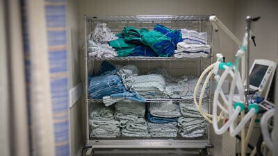Intensive care department in Hadassah Ein Karem Hospital in Jerusalem, on Sept. 3, 2017. Photo by Hadas Parush/Flash90.