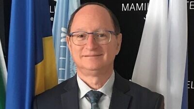 Israeli Ambassador to Rwanda Ron Adam. Credit: Courtesy.