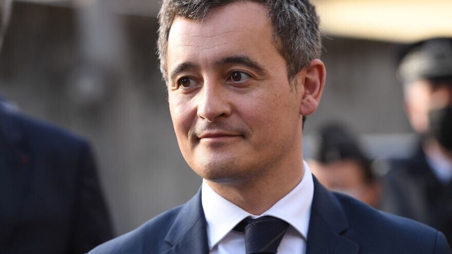 France's Interior Minister Gérald Darmanin. 
Credit: Wikimedia Commons.