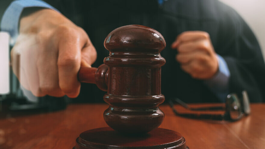 Illustrative photo of a judge and gavel. Credit: Everything Possible/Shutterstock.
