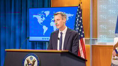 U.S. State Department Spokesman Ned Price holds the Daily Press Briefing at the U.S. Department of State in Washington, D.C., on Jan. 31, 2022. Credit: State Department Photo by Freddie Everett.
