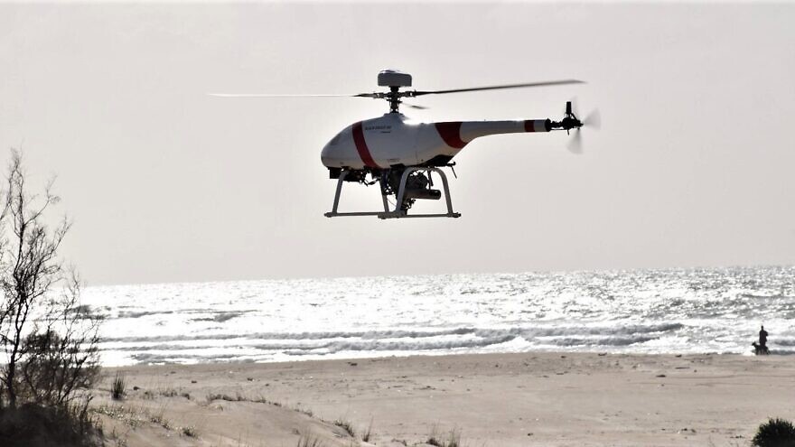The Black Eagle 50H hybrid helicopter. Credit: Courtesy of Steadicopter Ltd.