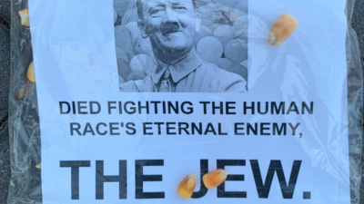 Anti-Semitic fliers were found near homes in Boca Raton, Fla., on the fifth day of Passover, April 20, 2022. Source: Screenshot.