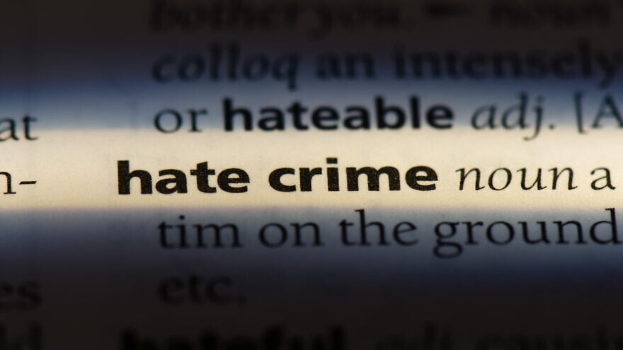 Hate crime. Credit: Casimiro PT/Shutterstock.