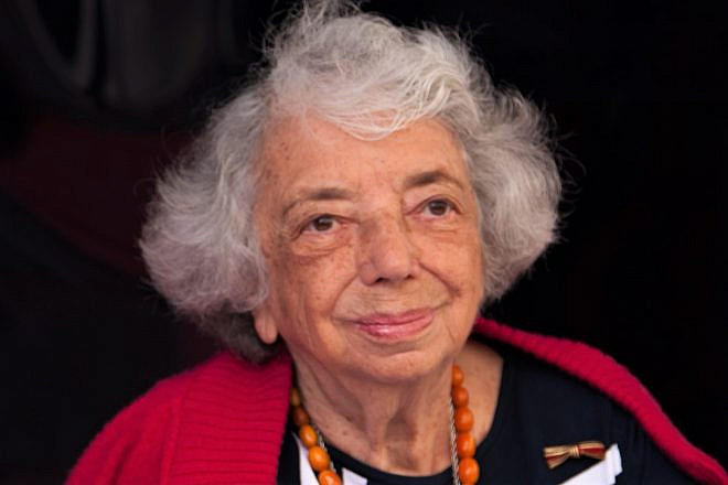 Holocaust survivor Margot Friedländer, June 12, 2012. Credit: Scott-Hendryk Dillan via Wikimedia Commons.