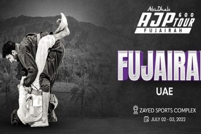 The AJP Tour Fujairah International Pro Jiu-Jitsu Championship in the UAE from July 2-3, 2022. Source: Screenshot.