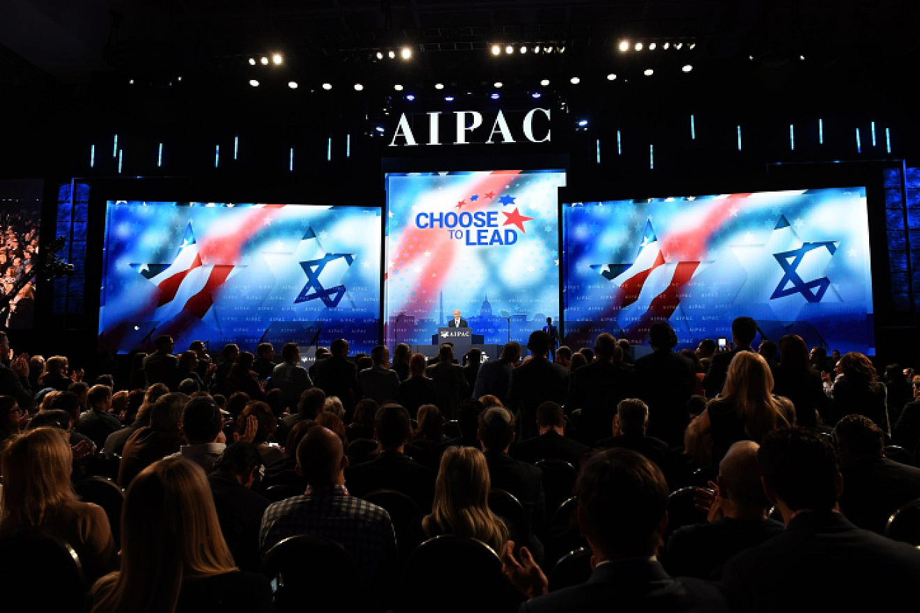 Israeli Prime Minister Benjamin Netanyahu speaks at the AIPAC Conference in Washington D.C., on March 6, 2018. Photo by Haim Zach.