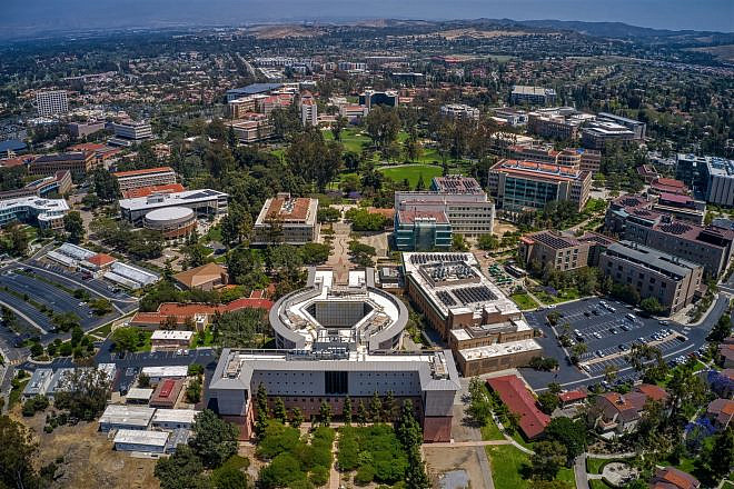 Aerial view of a University of California, Irvine. Credit: Jacob Boomsma/Shutterstock.