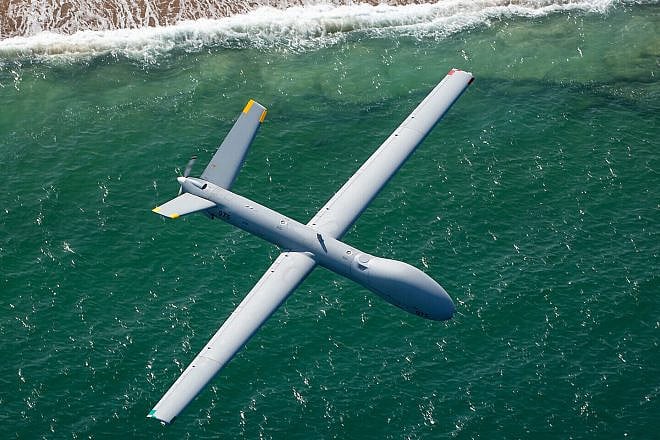 Elbit Systems' Hermes 900 unmanned aerial vehicle. Credit: Elbit Systems.