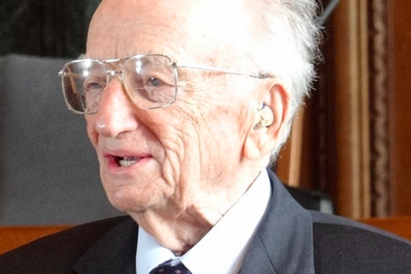 Ben Ferencz. Credit: Adam Jones, Ph.D., via Wikimedia Commons.