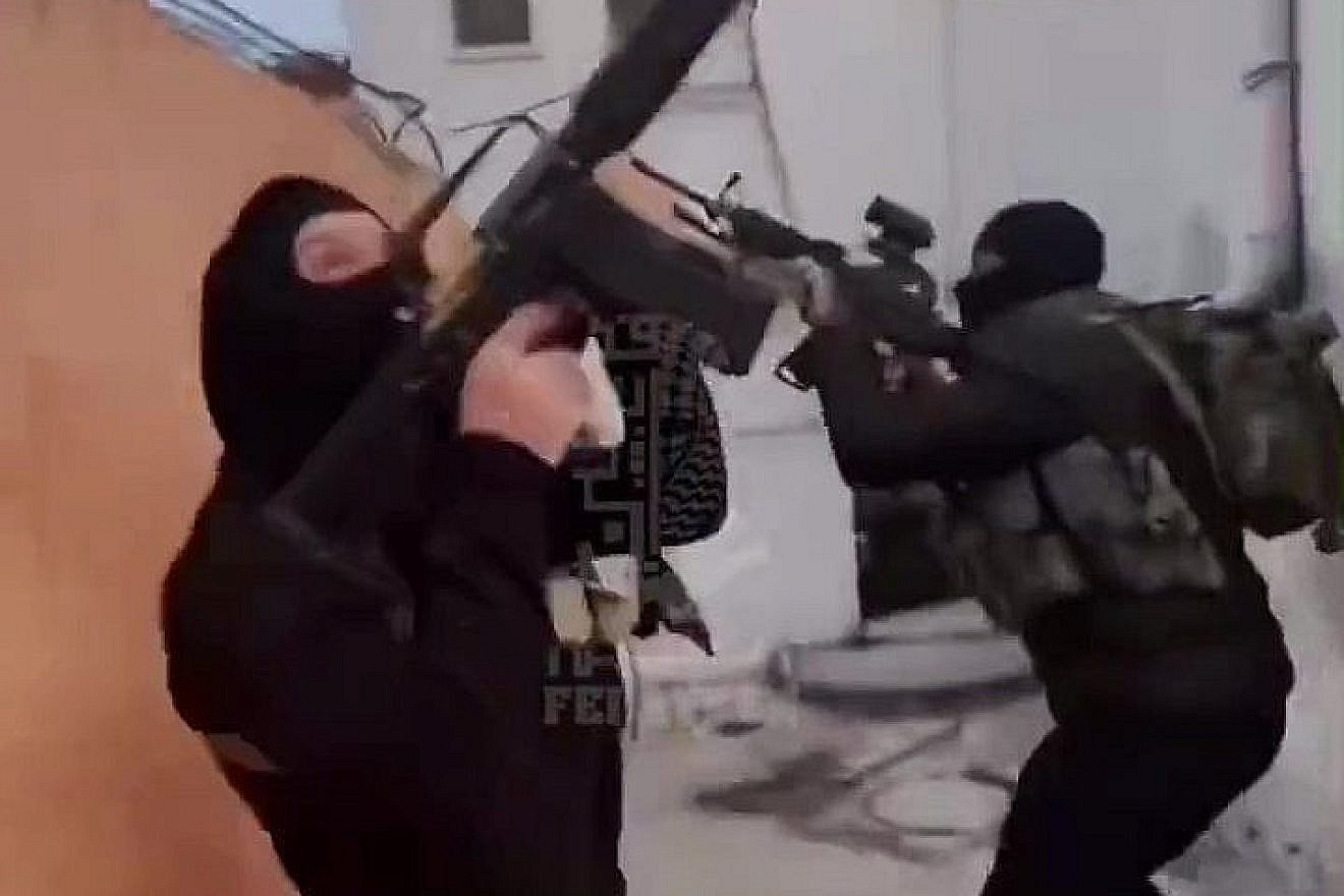 Fatah gunmen train in Jenin in December 2022. Source: Fedayeen/Twitter account via MEMRI.