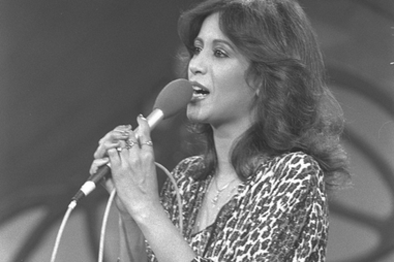 Ofra Haza. Credit: Yaakov Saar / GPO Israel.
