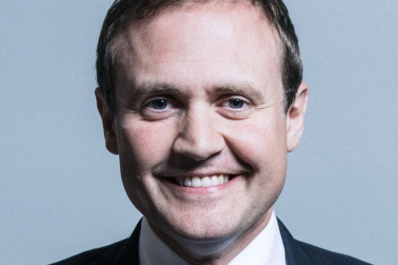 Official portrait of Tom Tugendhat. Photo by Chris McAndrew.